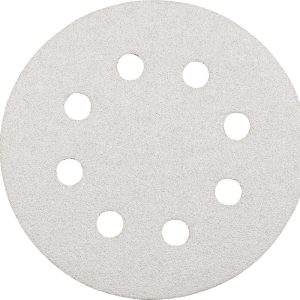 KWB 5 QUICK-STICK Schleifscheiben Ø 125 mm, gelocht, K 80, HOLZ & LACK, Silberschliff KWB 5 QUICK-STICK Schleifscheiben Ø 125 mm, gelocht, K 80, HOLZ & LACK, Silberschliff