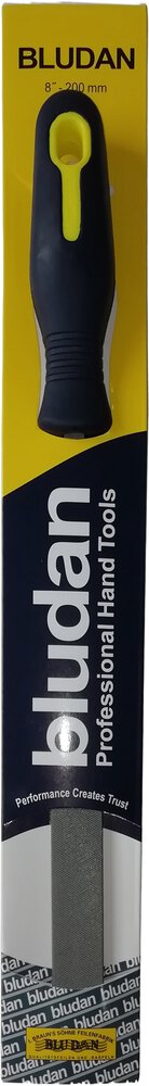 BLUDAN Mühlsägefeile 2R/K Hieb 2 - 200 MM flach mit Griff