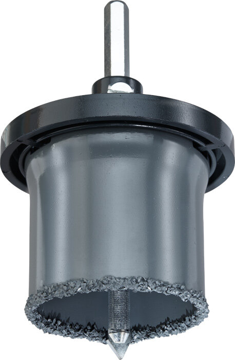 KWB Lochsäge hartmetallbestreut, mit Trägerteller und Zentrierbohrer, ø 68 mm