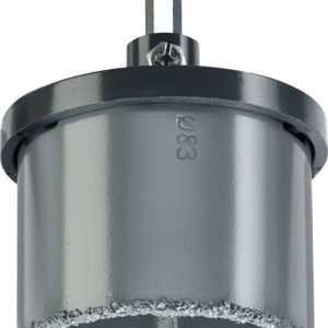 KWB Lochsäge hartmetallbestreut, mit Trägerteller und Zentrierbohrer, ø 83 mm KWB Lochsäge hartmetallbestreut, mit Trägerteller und Zentrierbohrer, ø 83 mm