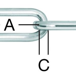 VORMANN Rundstahl-Kette verzinkt 5 mm VORMANN Rundstahl-Kette verzinkt 5 mm