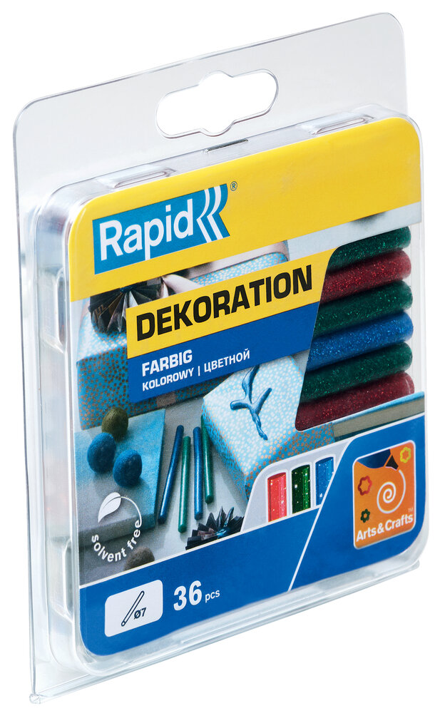 RAPID Klebesticks Glitzer farbig