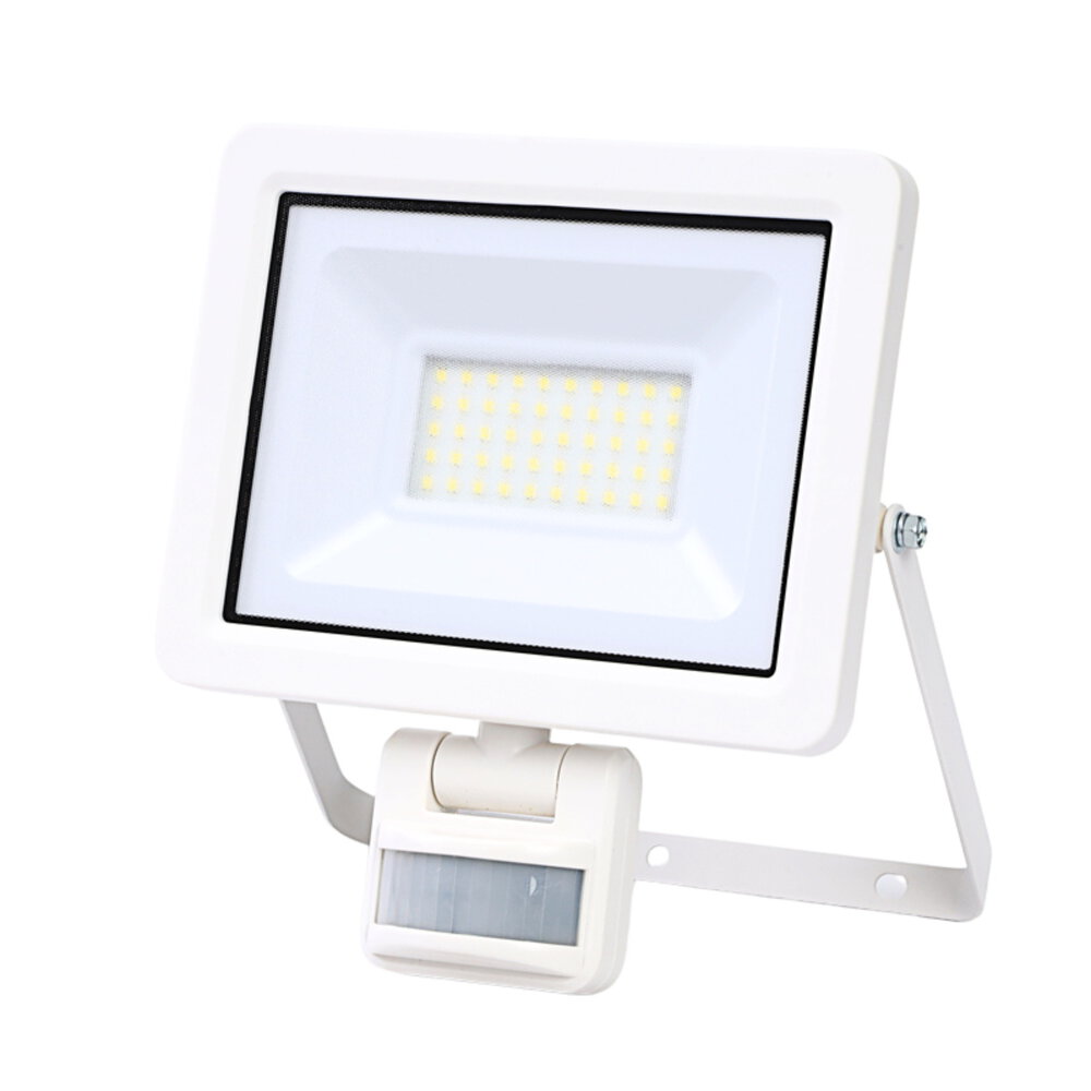 ERBA LED-Strahler 30 Watt + BWM Weiss