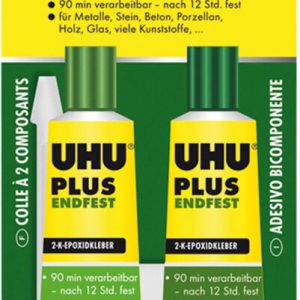 UHU 2-K-Epoxidkleber Plus endfest 33 g UHU 2-K-Epoxidkleber Plus endfest 33 g