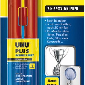 UHU 2-K-Epoxidkleber Plus schnellfest 27 g UHU 2-K-Epoxidkleber Plus schnellfest 27 g