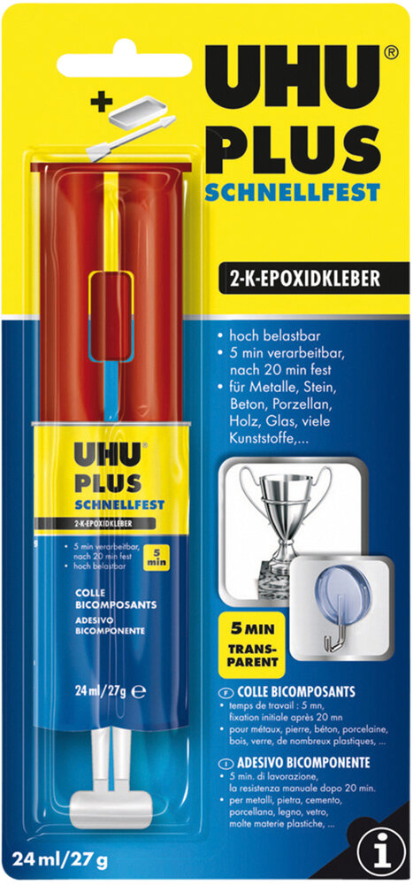 UHU 2-K-Epoxidkleber Plus schnellfest 27 g