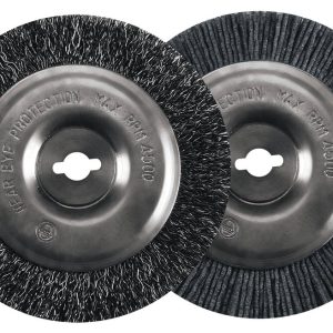 EINHELL Ersatzbürsten Stahl und Nylon