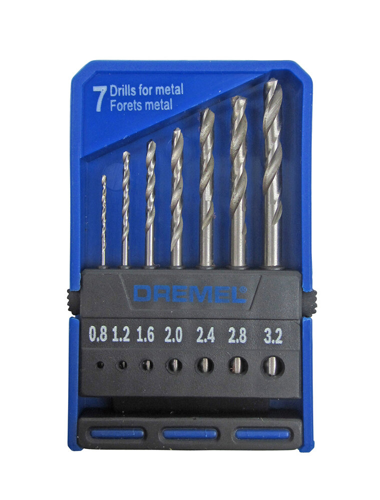 DREMEL HSS-Spezial-Bohrer-Satz 628 0,8 - 3,2 mm Ø