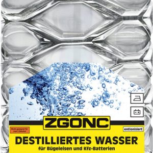 Zgonc destilliertes Wasser 5 l