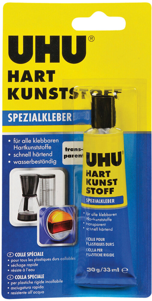UHU Spezialkleber hart Kunststoff 30 g