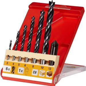 KWB Holzspiralbohrersatz 7-tlg. KWB Holzspiralbohrersatz 7-tlg.