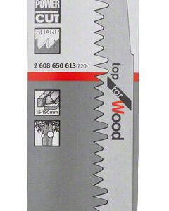 BOSCH 2 HCS-Säbelsägeblätter S1531L BOSCH 2 HCS-Säbelsägeblätter S1531L
