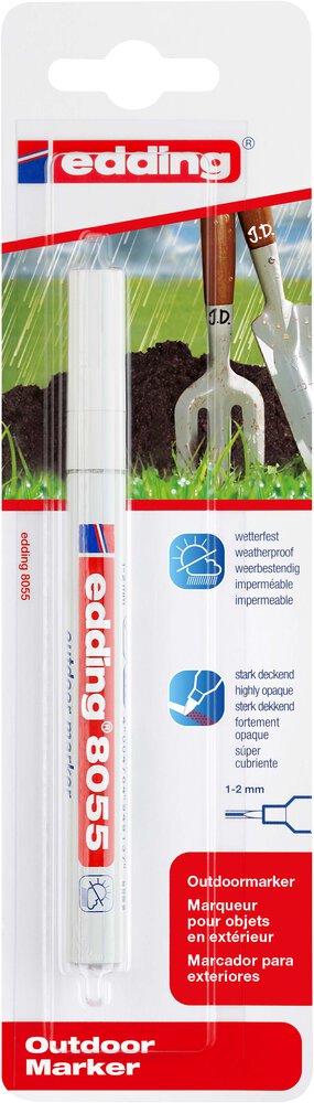EDDING Outdoor-Marker weiß