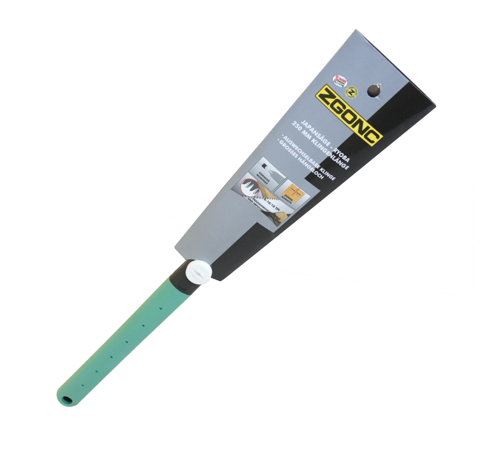 Zgonc Japan-Säge Ryoba 250 mm Klingenlänge