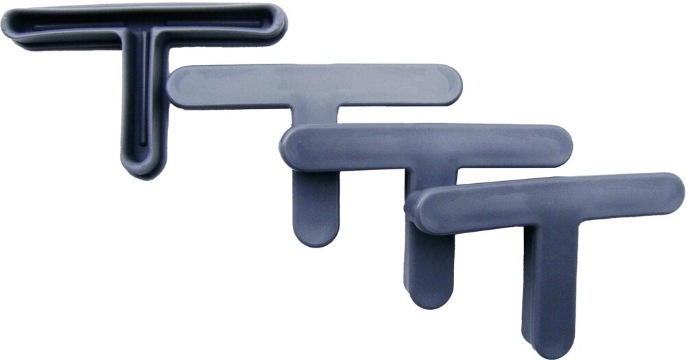 AR STORAGE 4 T-Plastikfüsse gesteckt 7 x 4 cm