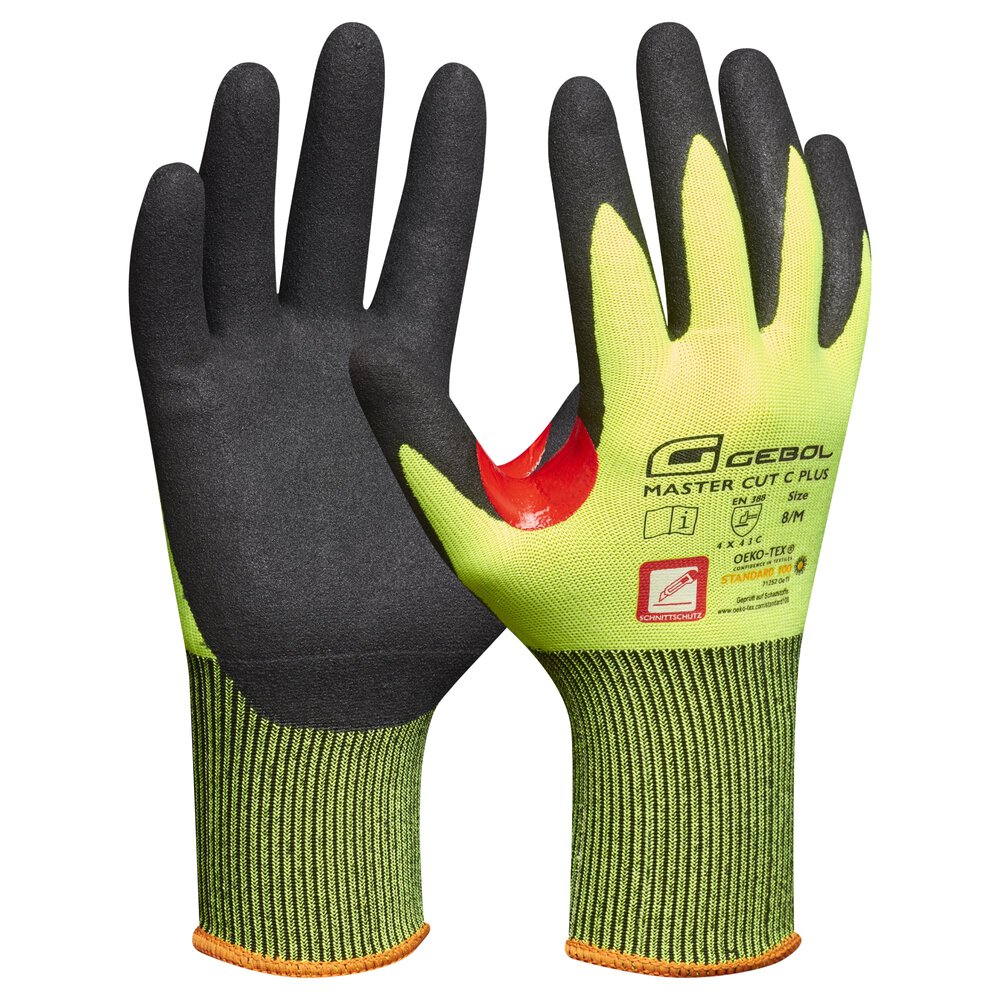 GEBOL Handschuhe Master Cut C Plus Gr. 10