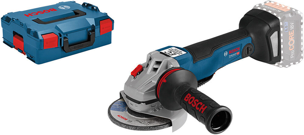 BOSCH Akku-Winkelschleifer GWS 18V-10 PC Solo