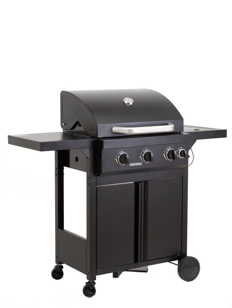 Zgonc Gasgrill 3 Brenner + Seitenkocher