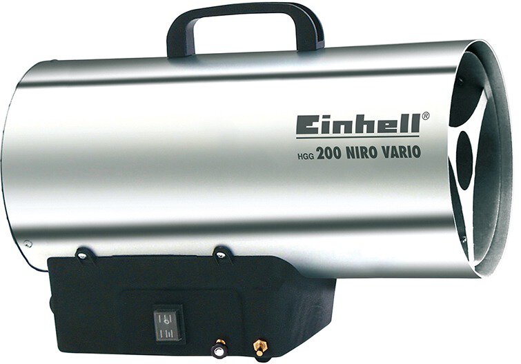 EINHELL Gas-Heizkanone HGG 200 NIRO VARIO