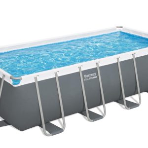 BESTWAY Stahlrahmen-Pool 488 x 244 x 122 cm