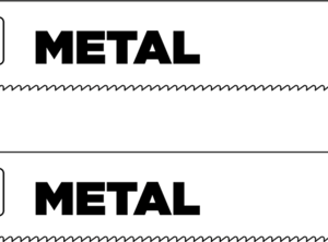 KWB HSS-Bi-Metall-Säbelsägeblätter 229/205 mm, Metallbearbeitung, mittel KWB HSS-Bi-Metall-Säbelsägeblätter 229/205 mm, Metallbearbeitung, mittel