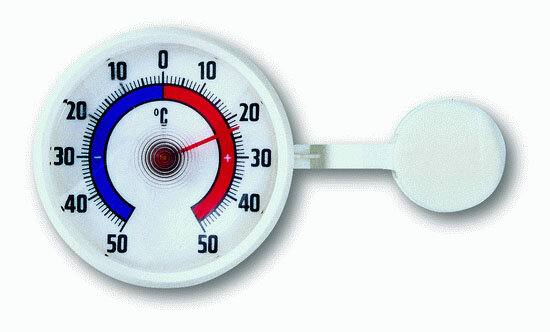 TFA Fenster-Thermometer 73 mm Ø