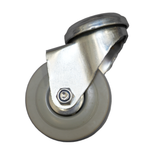 App-Lenkrolle PVC 125 mm, Loch 10 mm Ø