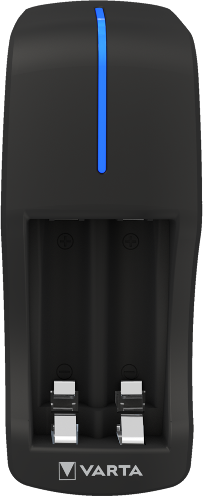 VARTA Batterie-Ladegerät Minicharger, schwarz