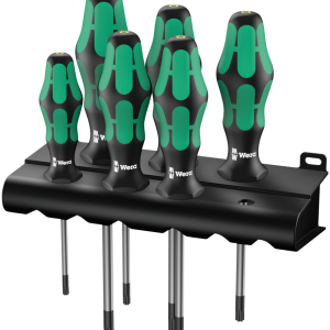 WERA Torx-Schraubenzieher-Satz 6-tlg. Kraftform Plus 300 WERA Torx-Schraubenzieher-Satz 6-tlg. Kraftform Plus 300