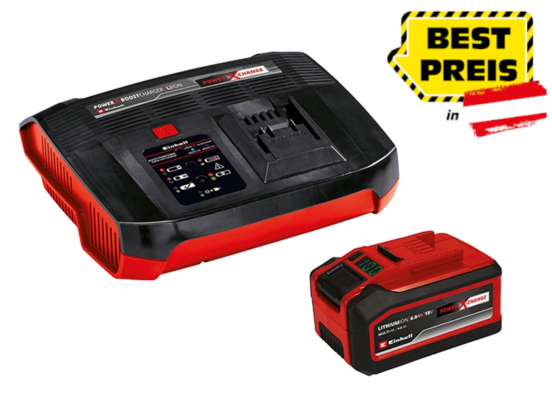 EINHELL 18V Starterset 6,0 Ah (4-6 Multi) Power X-Change