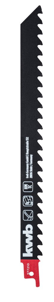 KWB Hartmetall-Säbelsägeblatt für Porenbeton, Länge 228 mm