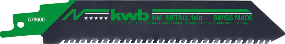 KWB Säbelsägeblatt Metallbearbeitung, HM-bestückt