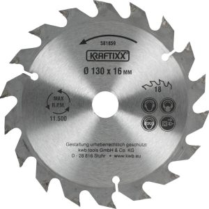 KWB Spanplattensägeblatt für Handkreissäge Ø 130 x 16 mm KWB Spanplattensägeblatt für Handkreissäge Ø 130 x 16 mm