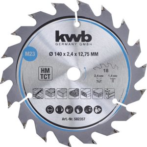 KWB Spanplatten-Kreissägeblätter für Handkreissägen Ø 140 x 12,75 mm KWB Spanplatten-Kreissägeblätter für Handkreissägen Ø 140 x 12,75 mm