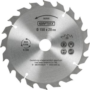 KWB Spanplattensägeblatt für Handkreissäge Ø 150 x 20 mm KWB Spanplattensägeblatt für Handkreissäge Ø 150 x 20 mm