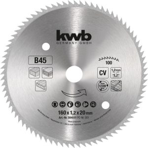 KWB Profilholz-Kreissägeblätter für Handkreissägen Ø 160 x 20 mm KWB Profilholz-Kreissägeblätter für Handkreissägen Ø 160 x 20 mm