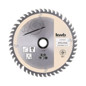KWB Präzisions-Kreissägeblätter für Handkreissägen Ø 165 x 20 mm KWB Präzisions-Kreissägeblätter für Handkreissägen Ø 165 x 20 mm