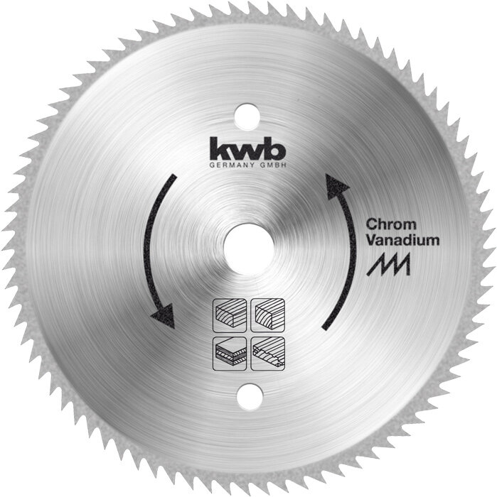 KWB Profilholz-Kreissägeblätter für Handkreissägen Ø 190 x 20 mm