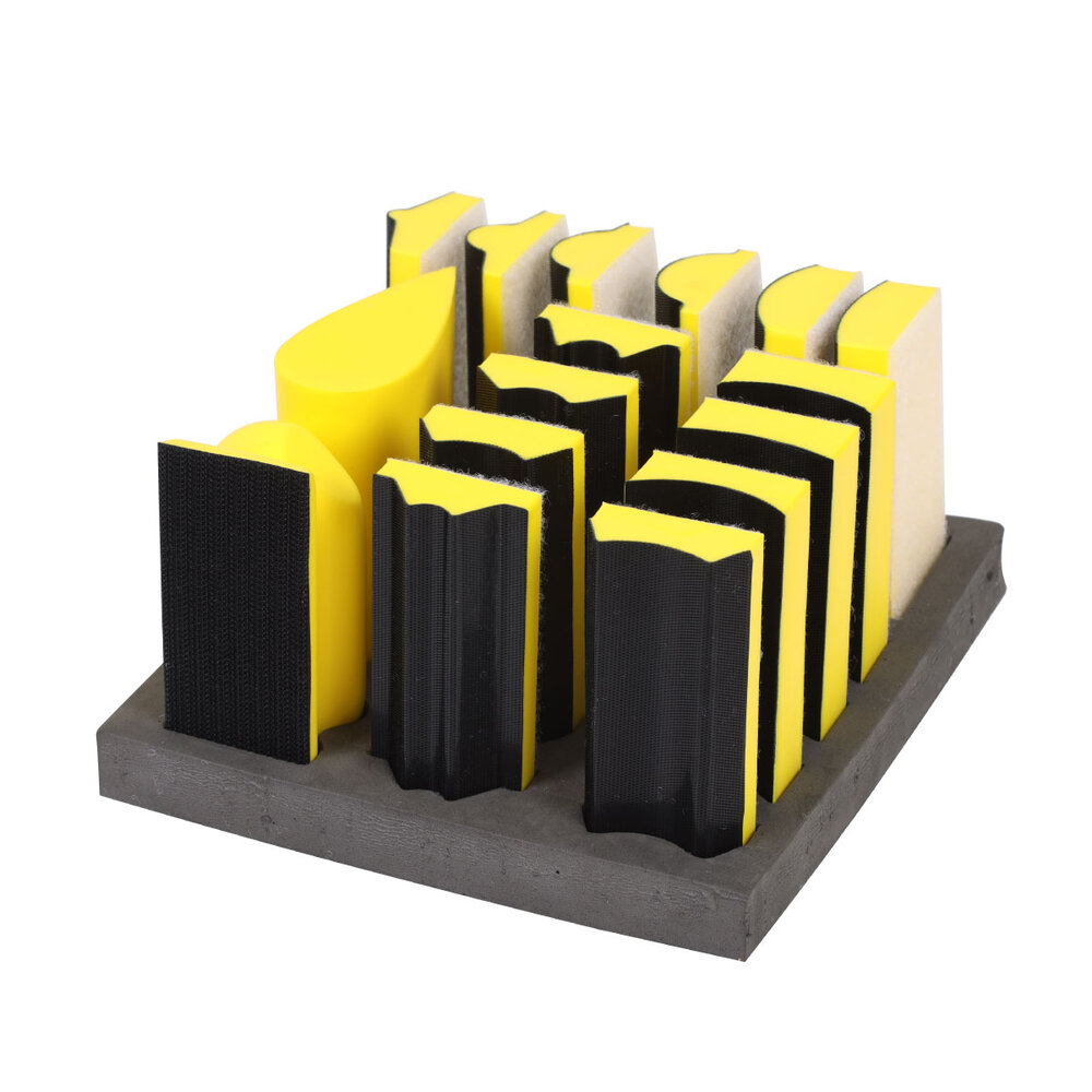 Zgonc Handschleifblock-Satz 16-Tlg.