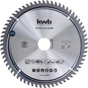 KWB Präzisions-Kreissägeblätter für Handkreissägen Ø 210 x 30 mm KWB Präzisions-Kreissägeblätter für Handkreissägen Ø 210 x 30 mm