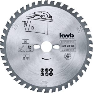 KWB EASY-CUT Kreissägeblätter Ø 250 x 30 mm für Bau- und Tischkreissägen KWB EASY-CUT Kreissägeblätter Ø 250 x 30 mm für Bau- und Tischkreissägen