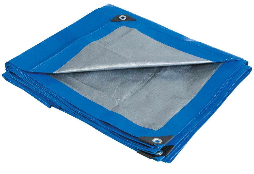 Zgonc Allzweck-Abdeckplane mit Alu-Ösen 6x10 m, 35µ