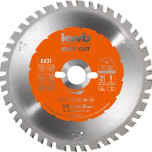 KWB EASY-CUT Kreissägeblätter Ø 315 x 30 mm für Bau- und Tischkreissägen KWB EASY-CUT Kreissägeblätter Ø 315 x 30 mm für Bau- und Tischkreissägen