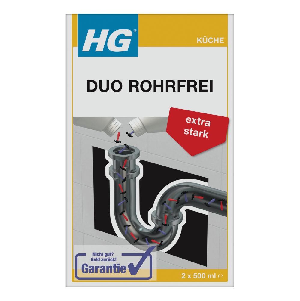 HG Duo-Rohrfrei 2 x 500 ml