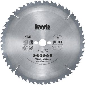 KWB Bauholz-Kreissägeblätter für Bau- und Tischkreissägen Ø 350 x 30 mm KWB Bauholz-Kreissägeblätter für Bau- und Tischkreissägen Ø 350 x 30 mm
