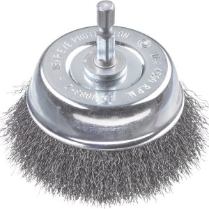 KWB Topfbürste, HSS Stahldraht, gewellt, Ø 75 mm, fein KWB Topfbürste, HSS Stahldraht, gewellt, Ø 75 mm, fein