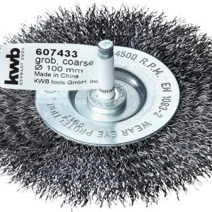 KWB Scheibenbürste, HSS Stahldraht, gewellt, Ø 100 mm, grob