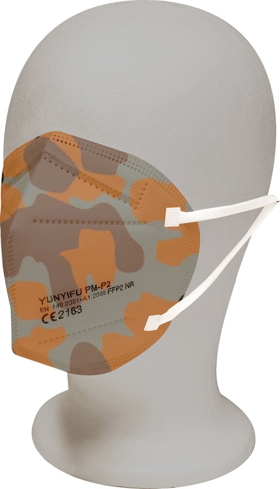 5 Feinstaubmasken FFP2 Military