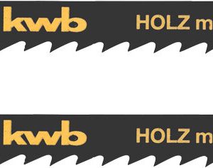 KWB 2 Stichsägeblätter mittel, Holzbearbeitung, spezieller Einstichzahn, HCS KWB 2 Stichsägeblätter mittel, Holzbearbeitung, spezieller Einstichzahn, HCS