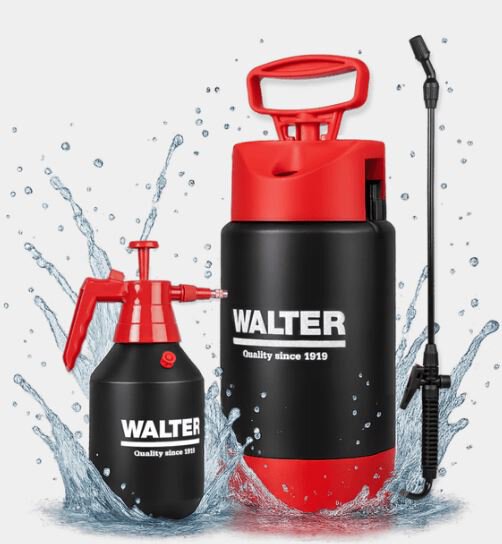 WALTER Drucksprühgeräte 5 + 1,5 Liter